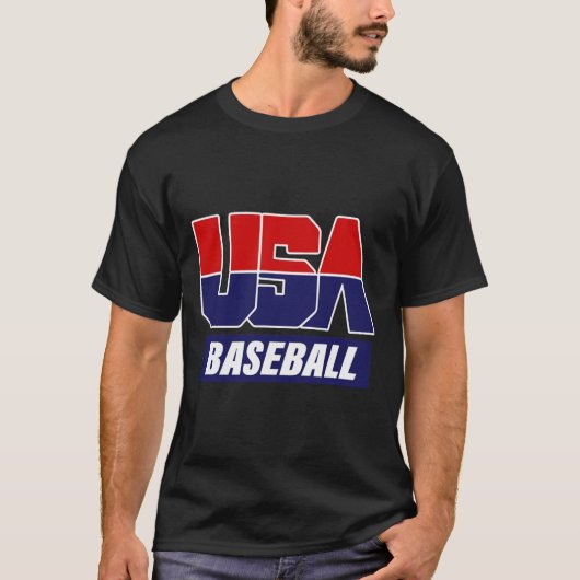 Baseball 2024 Usa  T-shirt (Voorkant)