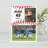 Baseball 2 Foto Memory Mate Kaart (Staand voorkant)