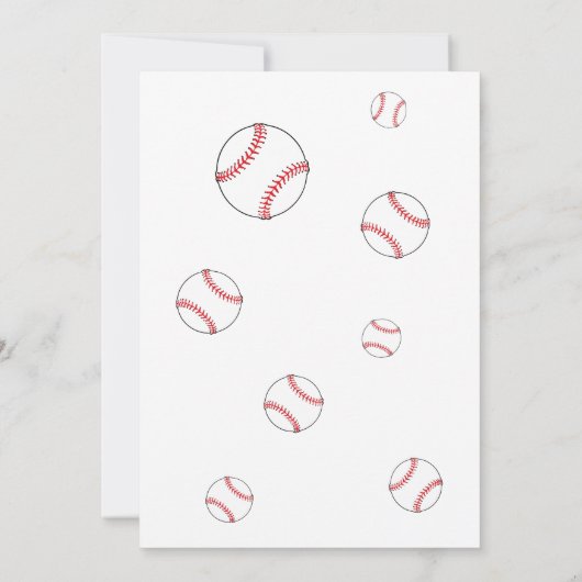 Baseball 2 Foto Memory Mate Kaart (Achterkant)