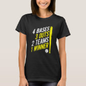 Baseball 3 t-shirt (Voorkant)