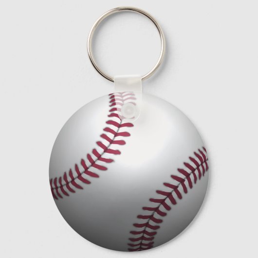 Baseball - 3D-effect Sleutelhanger (Voorkant)