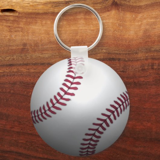 Baseball - 3D-effect Sleutelhanger (Voorkant)
