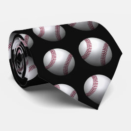 Baseball - 3D-effect Stropdas