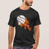 Baseball 6432 Double Play 6+4+3=2 Softball-Wiskund T-shirt (Voorkant)