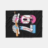 Baseball 67 Ice Cream Drip Six Seven Boys Funny Me Fleece Deken (Voorkant (Horizontaal))