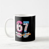 Baseball 67 Ice Cream Drip Six Seven Boys Funny Me Koffiemok (Links)