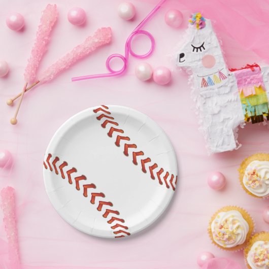 Baseball 7-inch Bord (Feest)