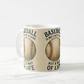 Baseball, a way of life! koffiemok (Voorkant links)