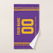 Baseball Aangepaste naam & rugnummer, Teamcadeau Handdoek (Handdoek)