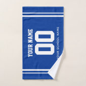 Baseball Aangepaste Naam & Rugnummer, Teamcadeau Handdoek (Handdoek)