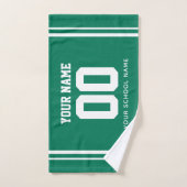 Baseball Aangepaste naam & rugnummer, teamcadeau Handdoek (Handdoek)