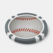 Baseball aanpasbare poker chips (Enkel)