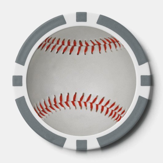 Baseball aanpasbare poker chips (Voorkant)