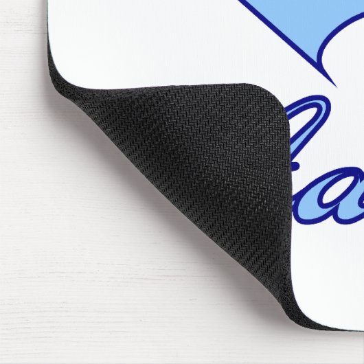 Baseball Addict Blue Muismat (Hoek)