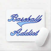 Baseball Addict Blue Muismat (Met muis)