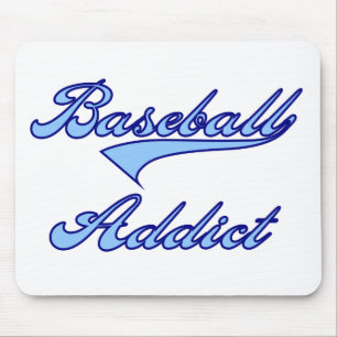 Baseball Addict Blue Muismat