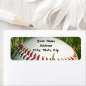 Baseball-adresetiketten Etiket (Insitu)