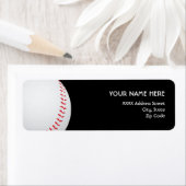 Baseball-Adresetiketten Etiket (Insitu)
