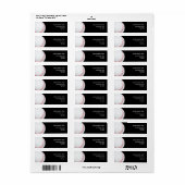 Baseball-Adresetiketten Etiket (Full Sheet)