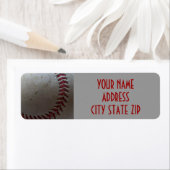 Baseball-Adresetiketten Etiket (Insitu)