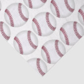 Baseball Afbeelding Tissuepapier (Detail)