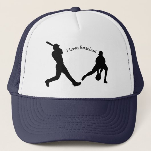 Baseball-afbeelding voor Trucker Hat Pet (Voorkant)