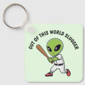 Baseball Alien Sleutelhanger (Voorkant)