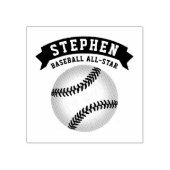 Baseball All-Star Rubberstempel (Afrduk)