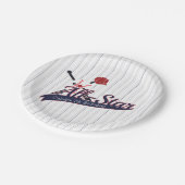 Baseball ALL-STAR-sport Aangepast, aangepast Papieren Bordje (Gekanteld)