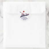 Baseball ALL-STAR Sporten Aangepaste Feest Favor Ronde Sticker (Tas)