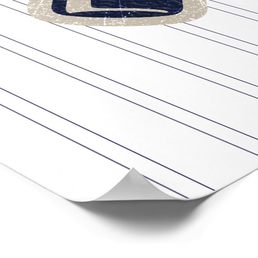 Baseball All Star Team Sport Birthday Party Banner Poster (Hoek)