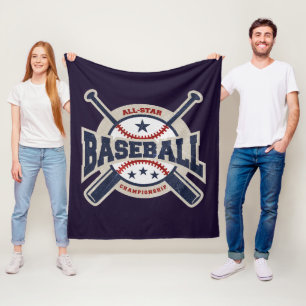 Baseball All Star Team Sport Sportsport Fleece Deken