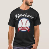 Baseball Alle baseball swa honkbal T-shirt (Voorkant)