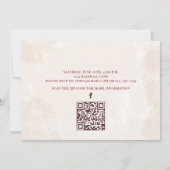 Baseball  Alle Star QR Code Social Media Kaart (Achterkant)