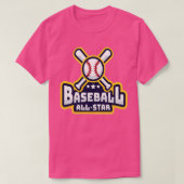 BaseBall AllStar T-shirt (Design voorkant)