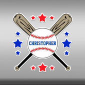 Baseball Allstar Vinyl Stickers