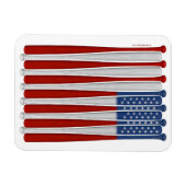 Baseball America (VS) Magnet Magneet (Horizontaal)