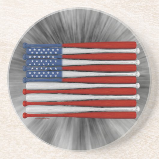 Baseball America (VS) Onderzetter (Voorkant)