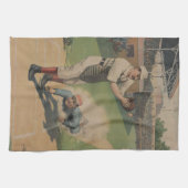 Baseball American MoJo Kitchen Towel Theedoek (Horizontaal)