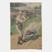 Baseball American MoJo Kitchen Towel Theedoek (Verticaal)