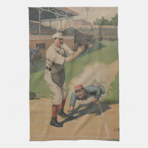 Baseball American MoJo Kitchen Towel Theedoek