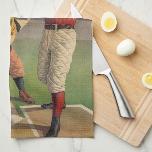 Baseball American MoJo Kitchen Towel Theedoek (Quarter Fold)