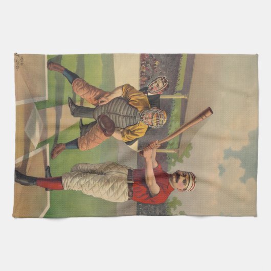  Baseball American MoJo Kitchen Towel Theedoek (Horizontaal)
