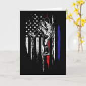 Baseball Amerikaanse Vlag Werper Usa Pitchen 4e Va Kaart (Gele Bloem)