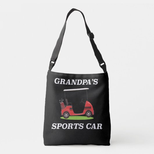 Baseball and Softball Mom Crossbody Tas (Achterkant)