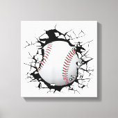 Baseball Apparel - Baseball Canvas Afdruk (Voorkant)