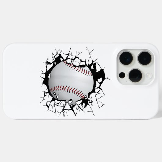 Baseball Apparel - Baseball Case-Mate iPhone Case (Achterkant (horizontaal))
