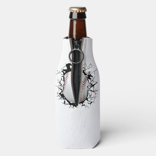 Baseball Apparel - Baseball Flesjeskoeler (Fles Achterkant)