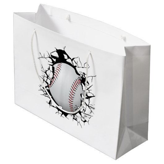 Baseball Apparel - Baseball Groot Cadeauzakje (Achterkant Gekanteld)