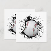 Baseball Apparel - Baseball Kaart (Voorkant / Achterkant)